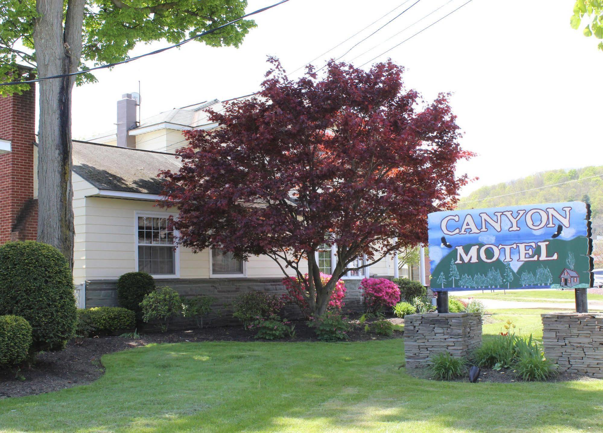 Canyon Motel Wellsboro Eksteriør bilde