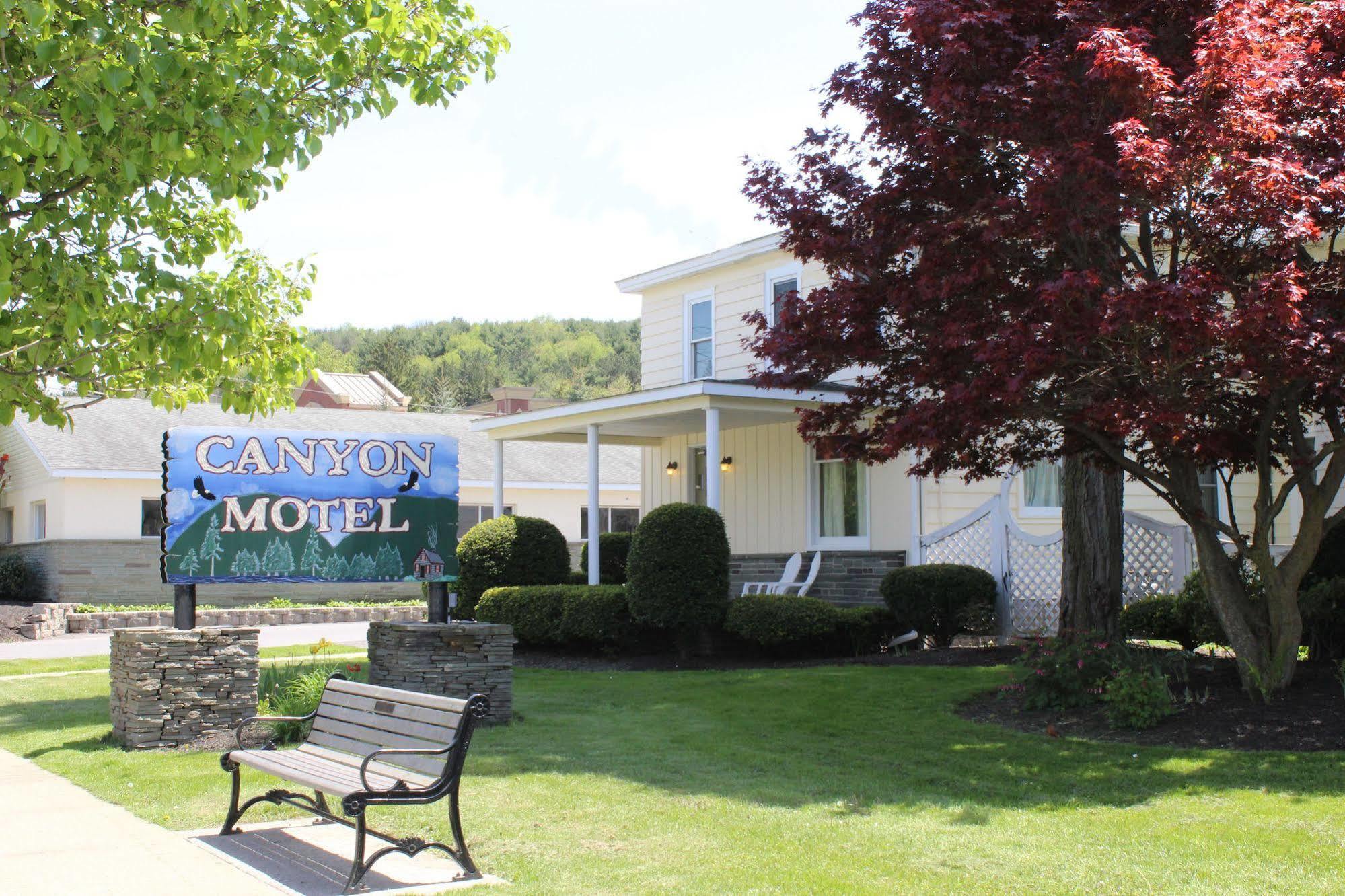 Canyon Motel Wellsboro Eksteriør bilde